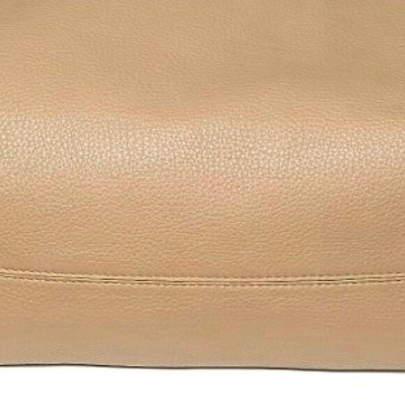 LORO PIANA REVERSIBLE Inside-Out Tote w/ Pouch ~ Leather & Storm System Cashmere - Picture 7 of 7